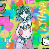PINK HAIRED GIRL - Kiyana
