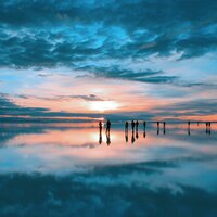 Night Calm With Melodies - Feel Good Dinner Table Music & River Sounds & Water Sounds