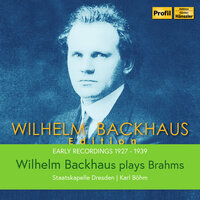 Variations on an Original Theme, Op. 21 No. 1: Var. 5 - Wilhelm Backhaus