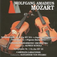 Symphony No. 41 in C Major, K. 551: III. Menuetto. Allegretto - Вольфганг Амадей Моцарт & Camerata Labacensis