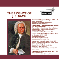 Sonata in G major for violin and harpsichord, BWV 1019: I. Allegro - David Oistrakh & Hans Pischner & Johann Sebastian Bach