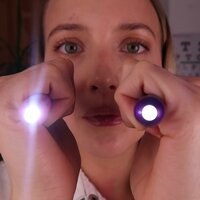 OPTIC CRANIAL NERVE EXAM Pt.2 - asmr august