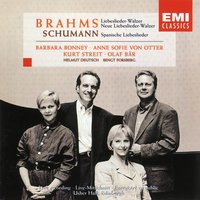 18 Liebeslieder Op. 52: Am Donaustrande - Helmut Deutsch & Anne Sofie von Otter & Barbara Bonney & Bengt Forsberg & Kurt Streit & Olaf Bär & Иоганнес Брамс