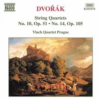 String Quartet No. 10 in E-Flat Major, Op. 51, B. 92: III. Romanza. Andante con moto - Vlach Quartet Prague & Антонин Дворжак