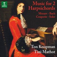 Couperin, A-L: Quatuor à deux clavecins No. 2 en mi bémol majeur: I. Moderato - Ton Koopman & Tini Mathot