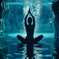 Ambiente Acuático Para Movimientos Conscientes - Satorio & Sonidos relajantes del océano & Olas tarareantes