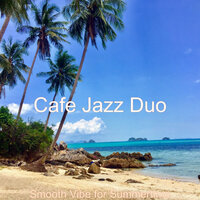 Backdrop for Summertime - Trombone and Baritone Saxophone - Cafe Jazz Duo