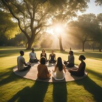 Meditation the community - Magical Health & Healing Soul & HEALTH