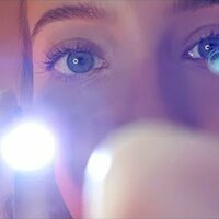 Very CLOSE UP EYE EXAM and INSPECTION Pt.2 - asmr august