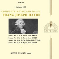 Sonata No. 44 in F Major, Hob. XVI.29: III. Tempo di Menuet - Artur Balsam & Йозеф Гайдн