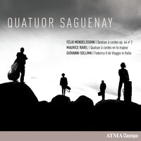 Ravel: String Quartet in F Major, M. 35 - II. Assez vif - Quatuor Saguenay & Морис Равель