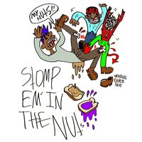 STOMP EM IN THE NUTS - Christ Dillinger