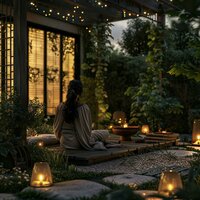 Soft Meditative Relaxation Rhythms - Psalm Trees & Bath Time Universe & Smoothe Sounds