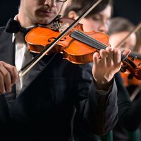 Night's Gentle Orchestral Touch - Bright Melodies & Crickets Tinnitus Relaxation & Endless Relaxation Bliss