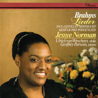 Brahms: 4 Lieder, Op. 43 - 2. Die Mainacht - Wann der silberne Mond - Jessye Norman & Geoffrey Parsons & Иоганнес Брамс