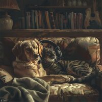 Ritmos Alegres Que Aman Los Perros - Buena musica para perros & Musica para dormir para perros & Luces del horizonte