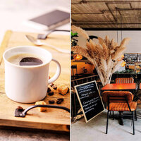 Deluxe Piano and Acoustic Bass - Vibe for Cooking Classes - Café Jazz