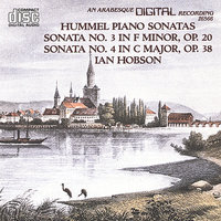 Sonata No. 3 in F Minor, Op. 20: I. Allegro moderato - Ian Hobson