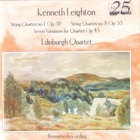 Seven Variations for Quartet, Op. 43: II. Capriccioso alla valzer - Edinburgh Quartet