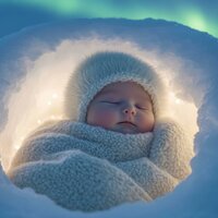 Nestled in Stars Baby Sleeps - Harmony Doll Melodies & Sea Waves Sounds for Babies & Restful Baby Night Sleep