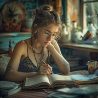 Intellectual Focus Waves - Calm Work Music & Headphone Noise & The happiness pocket