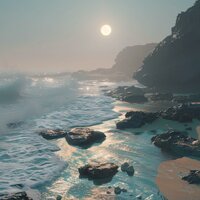 Gentle Sea Sounds for Pet Calm - Majestik & Ocean Wave & Paul's Field Recordings