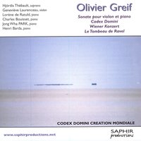 Wiener Konzert, Cinq Lieder Pour Voix Et Piano (1973); Vergiftet Sind Meine Lieder - Hjördis Thébault & Olivier Greif & Charles Bouisset