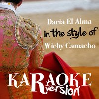 Daria El Alma (In the Style of Wichy Camacho) - Ameritz Spanish Karaoke