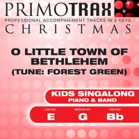 O Little Town of Bethlehem - (High Key - Bb) Performance Backing Track - Christmas Primotrax