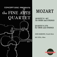 Horn Quintet in E-flat major, K.407/386c: I. Allegro - The Fine Arts Quartet & Вольфганг Амадей Моцарт