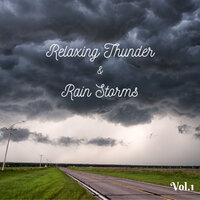 Soft Rain and Soft Thunder - Lightning, Thunder and Rain Storm & Rain Sounds & Rain Recordings