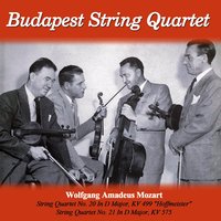 String Quartet No. 21 In D Major, KV 575: III. Menuetto.Allegretto - Вольфганг Амадей Моцарт & Budapest String Cuartet