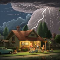 Rainfall's Stretched Shade - Ambient Rain