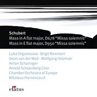 Mass No.6 in E flat major D950, 'Missa Solemnis' : VI Agnus Dei - Николаус Арнонкур & Anton Scharinger & Arnold Schoenberg Chor & Birgit Remmert & Deon Van Der Walt & Luba Orgonasova & Франц Шуберт