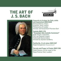 Concerto in A Minor for Flute, Violin and Harpischord BWV 1044: I. Allegro - Philomusica Of London & Johann Sebastian Bach