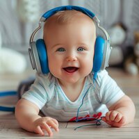 Peaceful Infant Oasis - Delta Pure Waves & Glupeis Relaxing & 3 Hz Guru