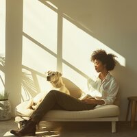 Vibraciones Relajantes Para Mascotas - Markrain curativo & Viajero & Encontrar frecuencia