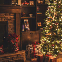 Bitácora de Navidad para la relajación - Música de relajación profunda & Sonidos de chimenea & Música de chimenea & Fireplace Sounds