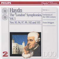  Symphony in E flat, H.I No.103 - "Drum Roll" - 1. Adagio - Allegro con spirito - Orchestra of the 18th Century & Frans Brüggen & Йозеф Гайдн