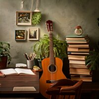 Fretboard’s Focused Journey - Guitar & Nature Sounds Academy & Music For Studying & Focus