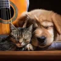 Sonidos Acompañantes De Guitarra - Guitarras Venturosas & Relajar Mascota & Relajación profunda animal