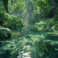 Calming Tide Rhythms - Azure & The Relaxing Sounds of Water & Epic Soundscapes
