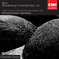 Brandenburg Concerto No. 1 in F  BWV1046: II.   Adagio - Bath Festival Chamber Orchestra & Yehudi Menuhin & Johann Sebastian Bach