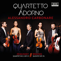 Brahms: Clarinet Quintet in B Minor, Op. 115 - 1. Allegro - Quartetto Adorno & Alessandro Carbonare & Иоганнес Брамс