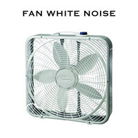 Box Fan White Noise Long Loop - White Noise Radiance & Sleep Better