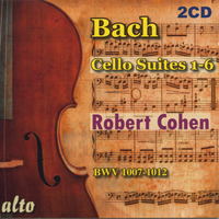 No.2 in D minor BWV 1008 - Robert Cohen & Johann Sebastian Bach