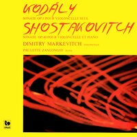Cello Sonata in D Minor, Op. 40: I. Moderato - Dimitry Markevitch & Paulette Zanlonghi & Дмитрий Дмитриевич Шостакович