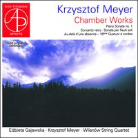 Concerto retro per flauto, violino, violoncello e cembalo, Op. 39: III. Allegretto - Krzysztof Meyer & Wilanów String Quartet & Elżbieta Gajewska - flute & Wilanów String Quartet, Elżbieta Gajewska - flute, Krzysztof Meyer