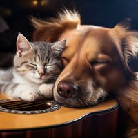 Suave Melodía De Guitarra - Guitarra Acústica y Guitarra Española & Reposo animal apacible & Los Pajaros Cantores