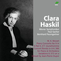 Rondo in A Major, K. 386 - Wiener Symphoniker & Bernhard Paumgartner & Clara Haskil & Вольфганг Амадей Моцарт
